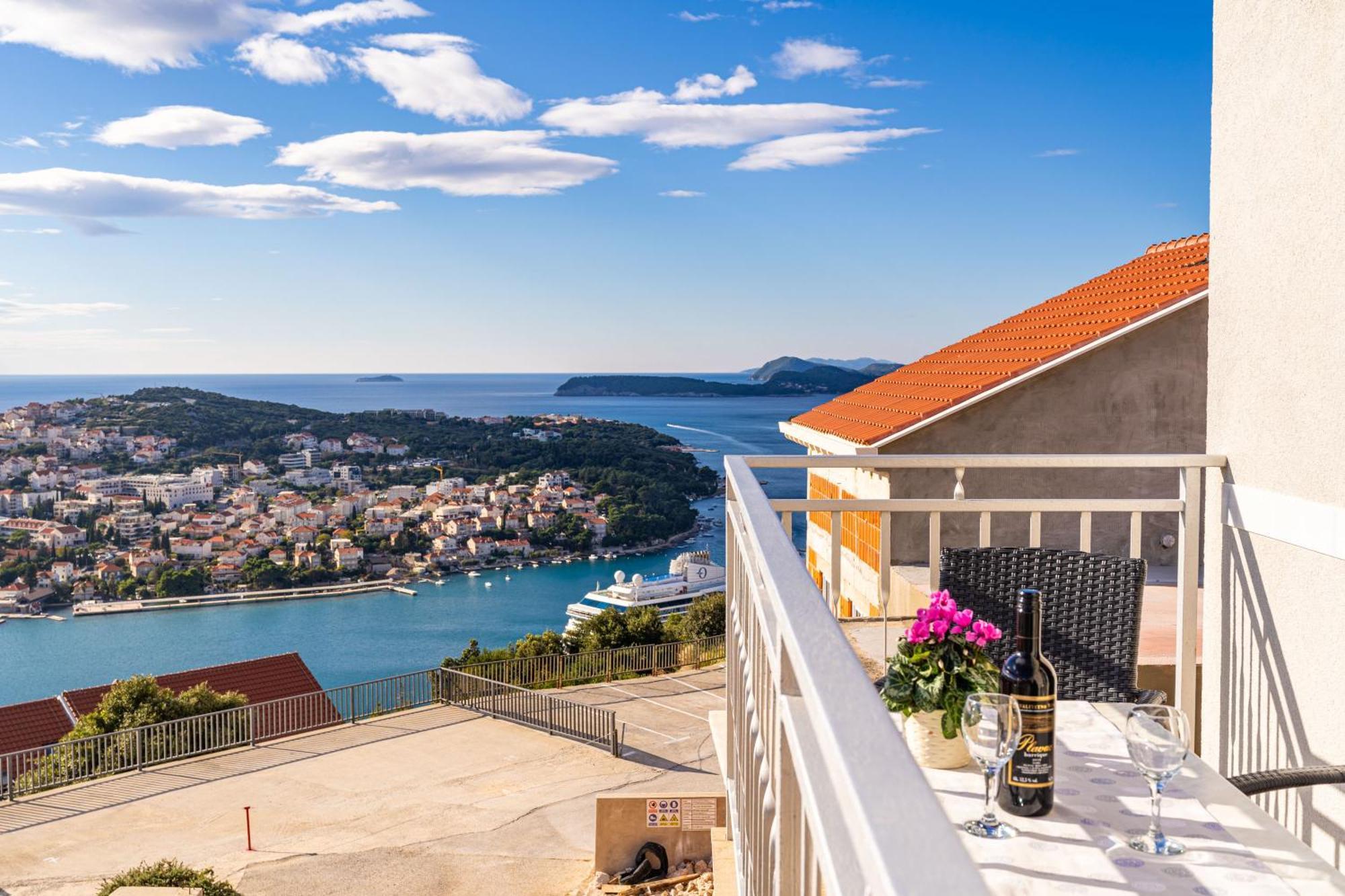 Sea View Apartment Nuncijata 두브로브니크 외부 사진