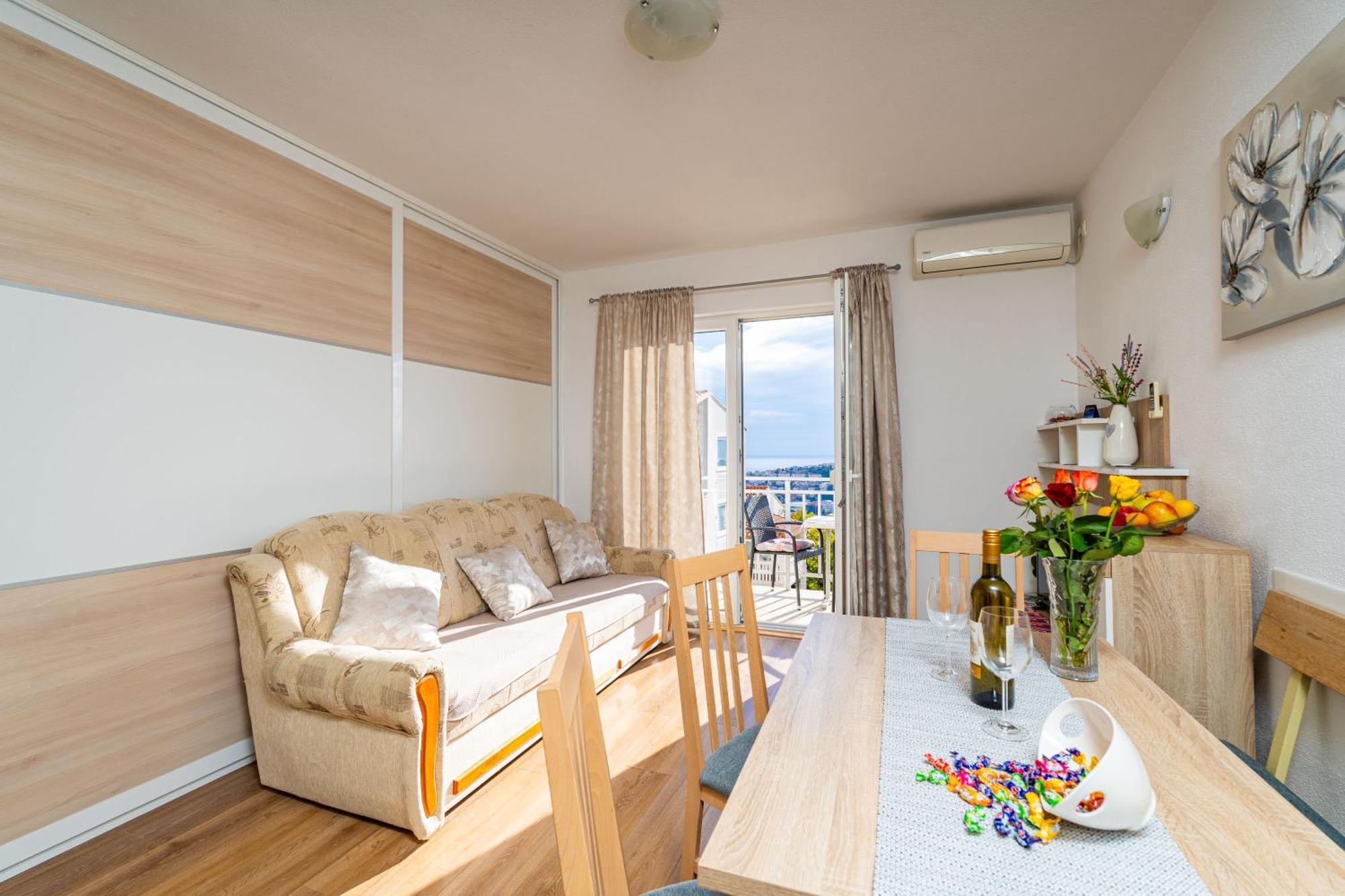 Sea View Apartment Nuncijata 두브로브니크 외부 사진