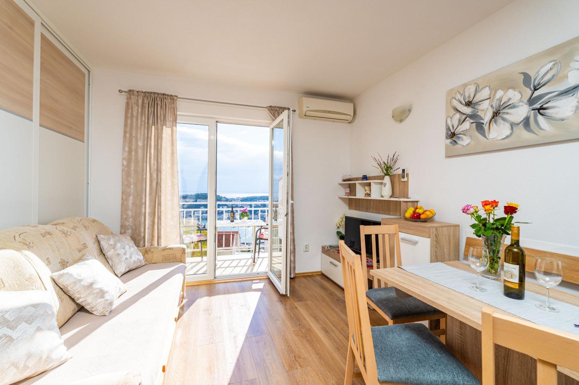 Sea View Apartment Nuncijata 두브로브니크 외부 사진